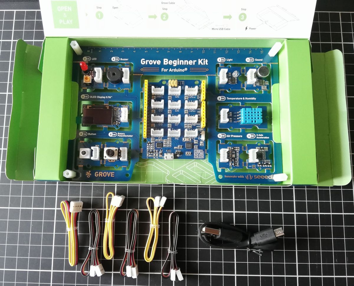 Grove Beginner Kit for Arduino 電子工作 HomeMadeGarbage