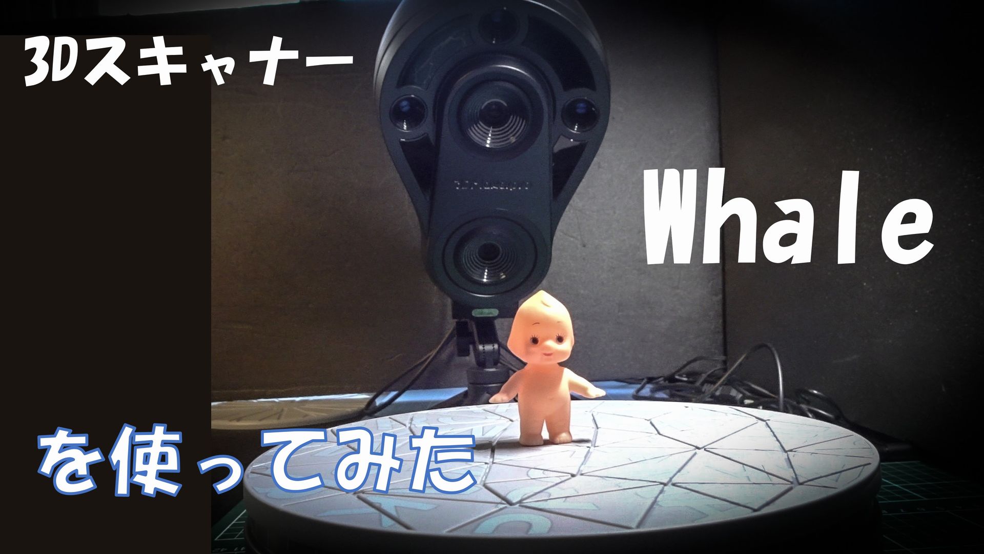 3Dスキャナー Whale を使ってみた - 工作・ハンドメイド